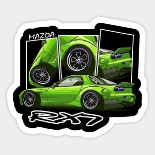 Mazda RX7, JDM Sticker